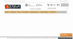 Desktop Screenshot of kreativa.com.hr